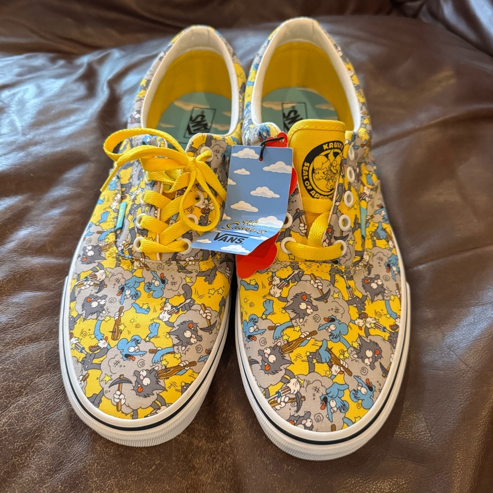 Simpsons Itchy Scratchy Vans NWT